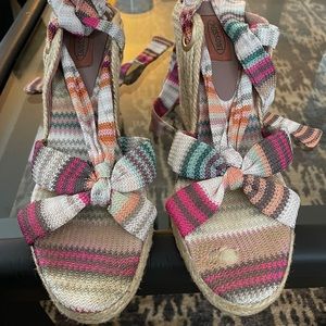 Missoni espadrilles (lace-up ankle)